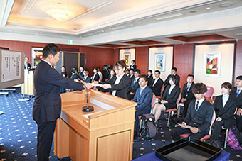 2025年奨学生授与式