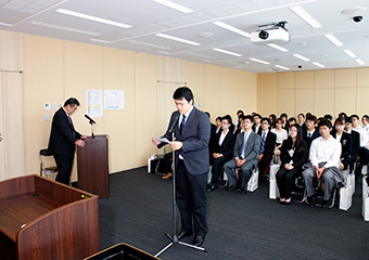 平成28年度奨学生授与式